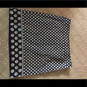 Adorable navy & white Talbots skirt. Size 10